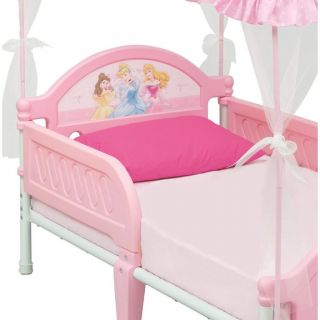 New Girls Toddler Bed Canopy Princess Cute Durable Safe Quick Shipping
