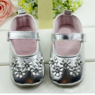 Soft Toddler Baby Girls Princess Dance Dress Shoes Size：US 1 2 3 for 3 12 Months