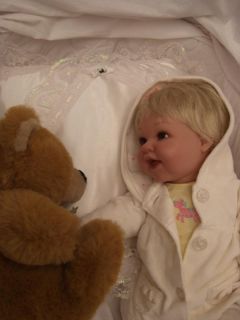 Happy Little Reborn Baby Girl Doll with A Big Smile Just for You