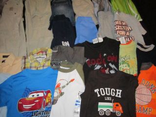 Nice Toddler Baby Boy Lot 3T 4T Spring Summer Clothes Lot Shorts Shirts 2