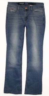 Jordache Bootcut Sz 4 Womens Blue Jeans Denim Pants Stretch EI88