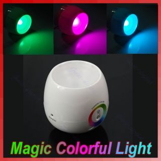Magic Bright LED 64 Color Lamp Touch Night Light White