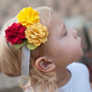 Colorful Wedding Party Princess Hair Decor Headdress Baby Infant Girl Headband