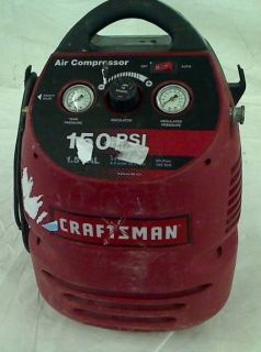 Craftsman 1 5 Gallon Portable Air Compressor