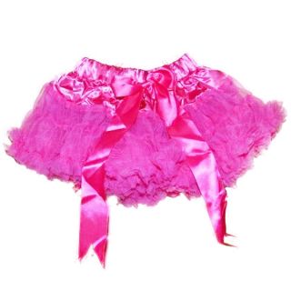 Baby Kids Girls Dancewear Skirt Cute Chiffon Tutu Full Pettiskirt Princess Skirt
