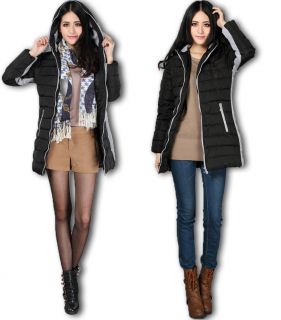 2013 New Fashion Women Thick Winter Coat Big Yards Down Coat Jacket Slim Black