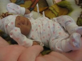 'Sweetheart Nursery' OOAK Prem Cute Baby Girl 'Amy Rose' Reborn Artist 8 Years