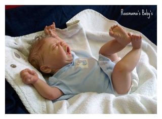 Prototype Little Yawner Baby Lilianne Breedveld Reborn