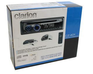 New Clarion CZ401 in Dash CD  Car Audio Player w USB Aux iPod Receiver
