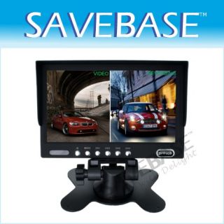 Car Rear View Kit 7" LCD Monitor IR Reversing Camera