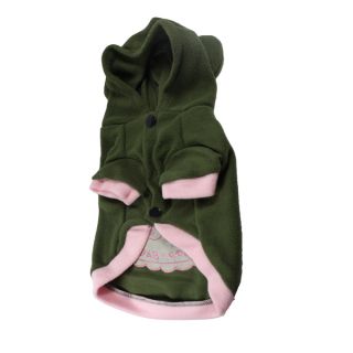 Pet Dog Cute Clothes Hoodie Sweater Hooded Warm Pig Pattern Puppy Coat Costume