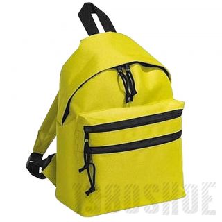 New Childrens 8L Backpack Plain Blue Orange Yellow Toddler Infant School Bag