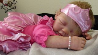 OOAK Reborn Lovabelle Babies Baby Girl Lindsey Hanni Posch Princess Must See