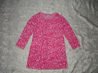 Girls Gap Kids Pink Fleece Nightgown Pajamas Sz 6