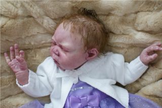 Sold Out Solid Soft Platinum Silicone Reborn Baby Doll Zhen by Claire Taylor