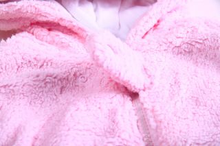 Baby Boy Girl Warm Bear Costume Jacket Snowsuits Coat Outerwear 6 12 18 24M