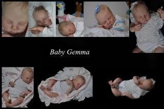 Reborn Baby Girl Gemma Portrait Baby Lifelike Skin Tones and Hair Adorable