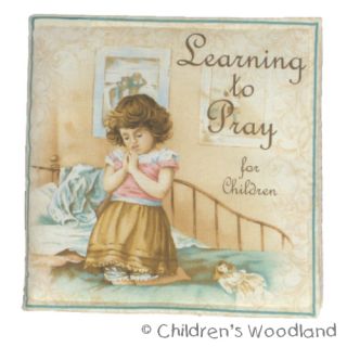 Learn to Pray Cloth Soft Book Kids Baby Christian Faith
