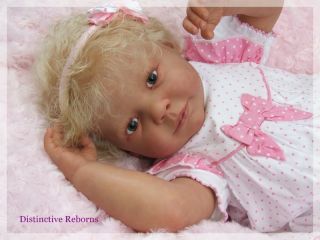 Distinctive Reborns Lifelike Reborn Baby Girl Doll LDC Camille Chloe Sculpt