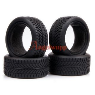 4pcs RC 1 10 Scale on Road Model Car 26mm Rubber Tires High Grip Tyre 6085
