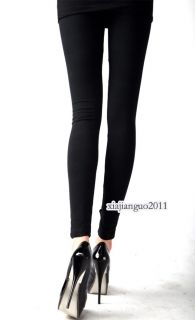 New Womens Fashion Funky Sexy Black Lace Leggings Designs Pants One Size