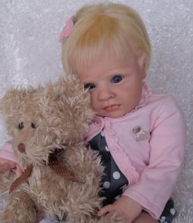 Reborn Baby Toddler Girl Rowan by Jessica Schenck Gorgeous 24" Must C