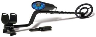 New Bounty Hunter Qsigwp Quick Silver Metal Detector with Pin Pointer