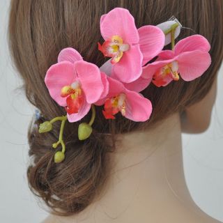 1 Pcs Wedding Bridal Large Flower Hair Clip Sweet Party Hair Accessories 0371BZ