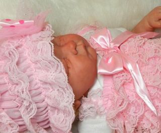 Reborn Andi Sculpt by Linda Murray Realistic Baby Doll Adorable Layette