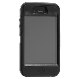 Otterbox Defender iPhone 4S 4 Case Holster w Belt Clip Black New