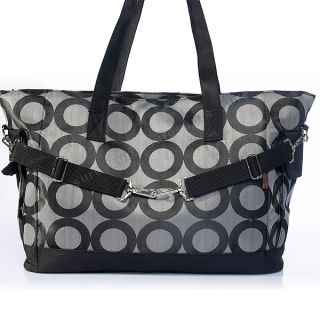 6 Pcs Baby Diaper Nappy Changing Bag Travel Bags Set Black Large Sizes