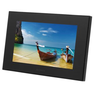 Sony DPF D70 Digital Photo Frame w' 7" LCD Picture Display USB Black