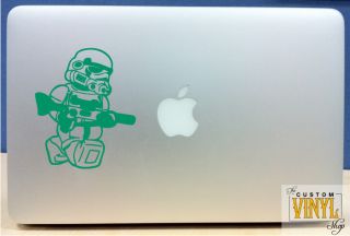 Lego Storm Trooper Vinyl MacBook Laptop Decal