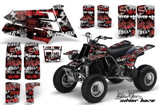 AMR Racing ATV Quad Yamaha Banshee Graphics Kit Stickers 350 Free USA Shipping