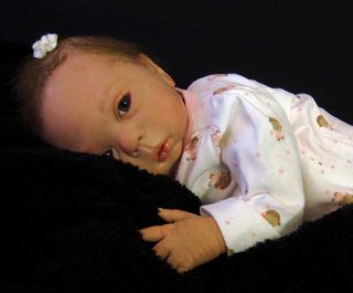 Lifelike Reborn Newborn Baby Abbie from The 'Bonnie' Sculpt by Olivia Stone