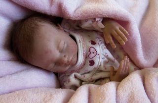 Reborn Newborn Preemie Baby Dalyn from The 'Caleb' Kit by Heather Boneham