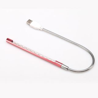 Flexible Red USB 10 LED Light for PC Notebook Laptop Netbook Keyboard