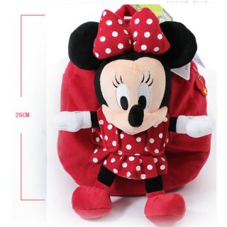 Disney Mickey Minnie Stitch McQueen Pooh Backpack Shoulder Bag B005 Detachable