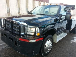 2004 F550 Superduty Vulcan Wrecker with Dollies 1 Owner Low Miles Loaded