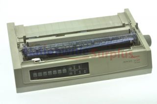 Okidata Oki Microline 321 Turbo Dot Matrix Printer 9 Pin GE7100A as Is