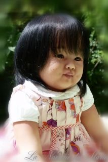 Reborn Baby Girl Doll Asian Toddler Prototype Chun Mei Ping Lau