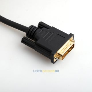 1 5M Display Port DP 20 Pin Male to DVI D 24 1 Pin Male Connection Cable LS4G