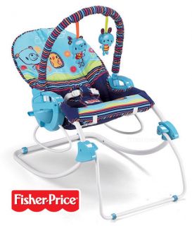 Fisher Price Baby Smart Stages 3in1 Swing Rocker P6948