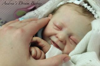 Andrea's Dream Babies Prototype Reborn Baby Girl Doll Lilli by Brit Klinger