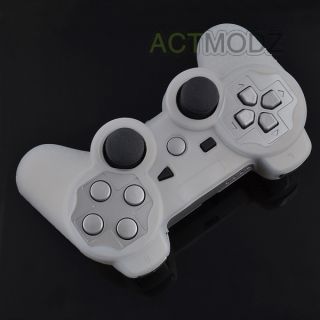 X2 New Clear Silicone Soft Case Cover Skin for PS3 Wireless Controller 10 Colors