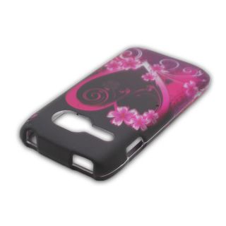 Rose Red Heart Case for Kyocera Event C5133 Cell Phone Hard Skin Cover