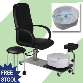 Pedicure Unit Station Chair Foot Spa Salon Equipment