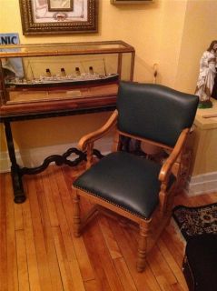 Titanic Prop Dining Room Chair from 20th Century Fox 1997