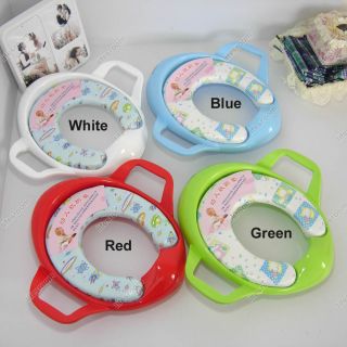 Baby Kids Toddler Potty Trainer Soft Padded Toilet Seat Pedestal Pan Chair Cover