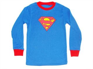 Toddlers Kids Sleepwear Suits Girls Boys Superman Pajamas Set Sleepwear 2 7Years